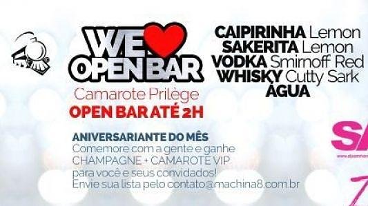 We Love Open Bar