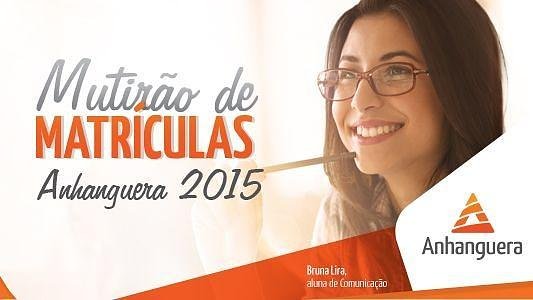 Mutirão de Matrículas Anhanguera