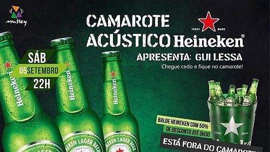 Acústico Heineken