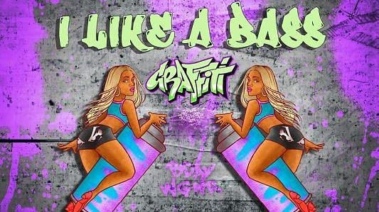 I Like a Bass (grafitti) - Bday WGNR