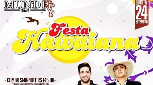 Festa Hawaiana - Talis & Welinton