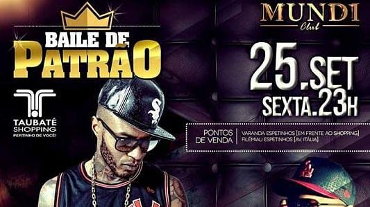 Baile de Patrão - Mc Nego Blue