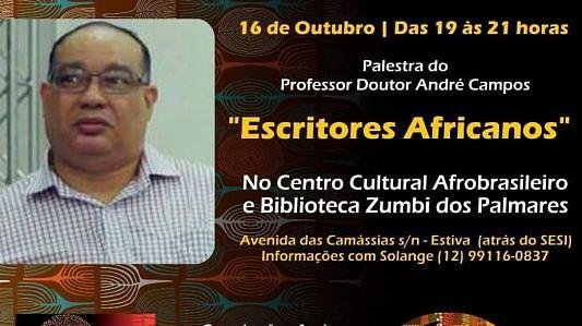 Palestra "Escritores Africanos"