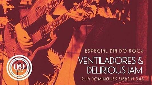 Ventiladores e Delirious Jam