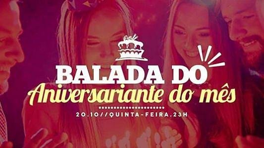 Balada do Aniversariante do Mês