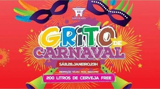 Grito de Carnaval: 200 litros free