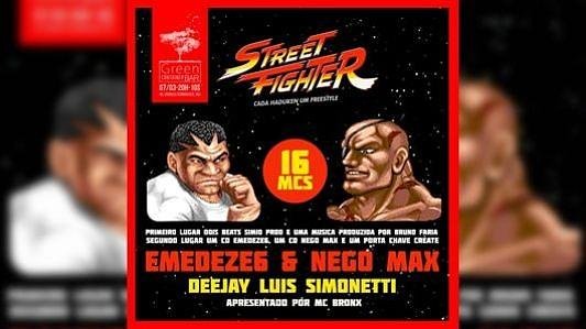 Street Fighter: batalha de rimas