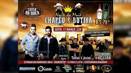 Noite da Muié: Chapéu e Butina