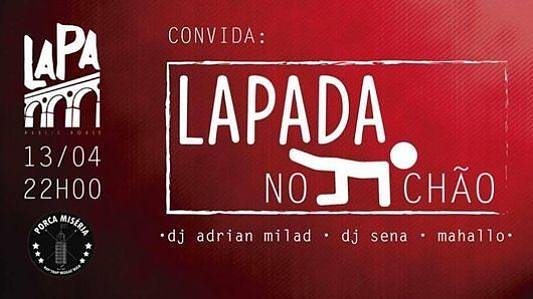 Lapada no chão