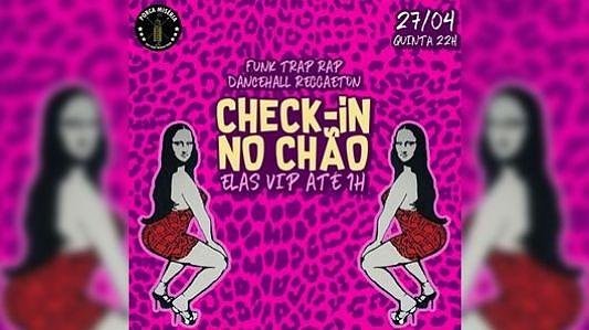 Check-in no Chão