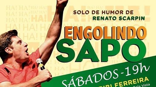 Engolindo um sapo para um dia comer a perereca