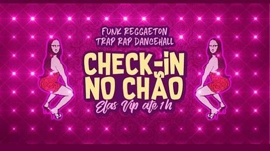 Check-in no chão