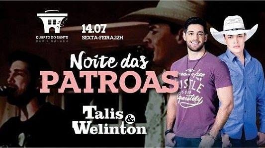Talis e Welinton Na Noite Das Patroas Open Beer (Show Completo)