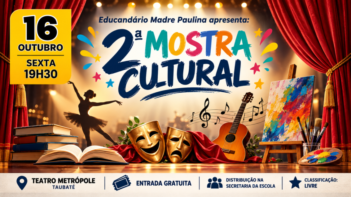 2ª Mostra Cultural do Educandário Madre Paulina no Teatro Metrópole