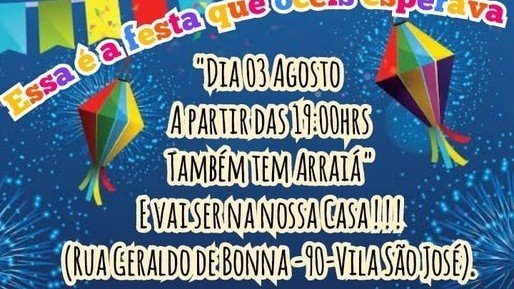 Arraiá na Vila São José