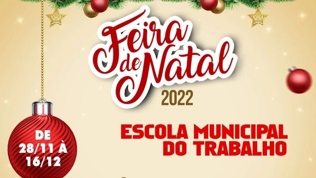Feira de Natal - Escola Municipal do Trabalho