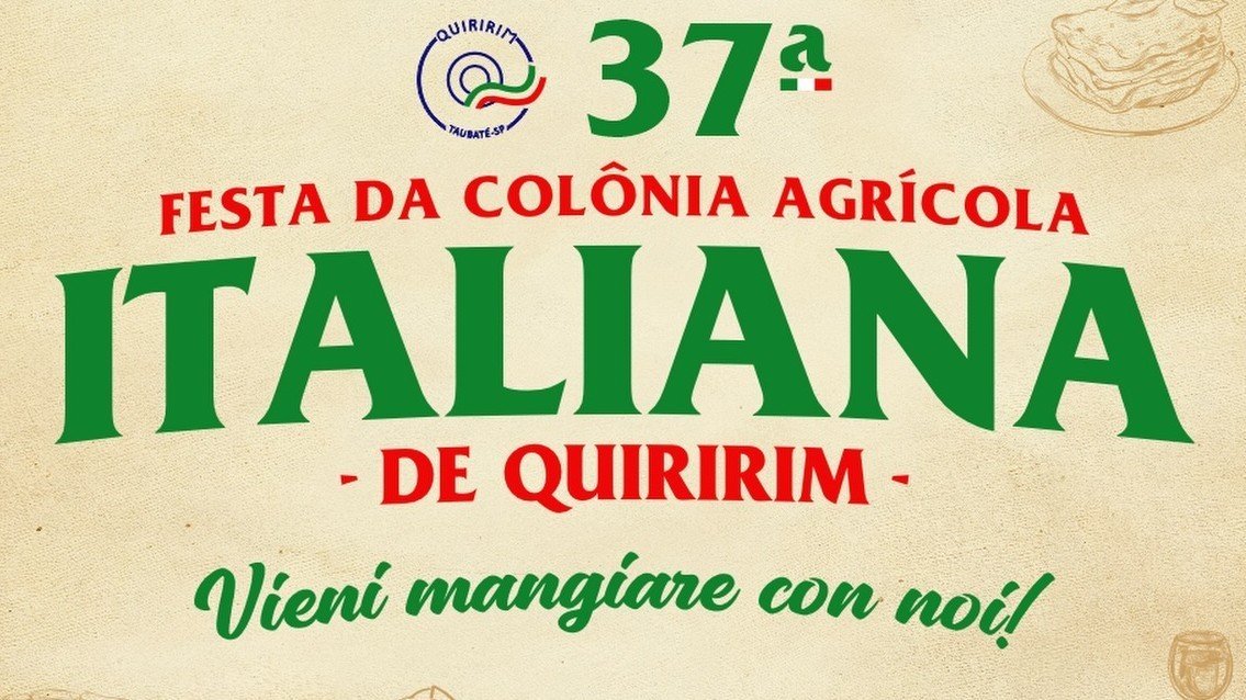 37ª Festa da Colônia Agrícola Italiana de Quiririm