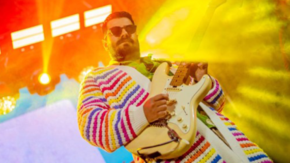 Murilo Brugger com Banda Brugger se apresenta em Taubaté