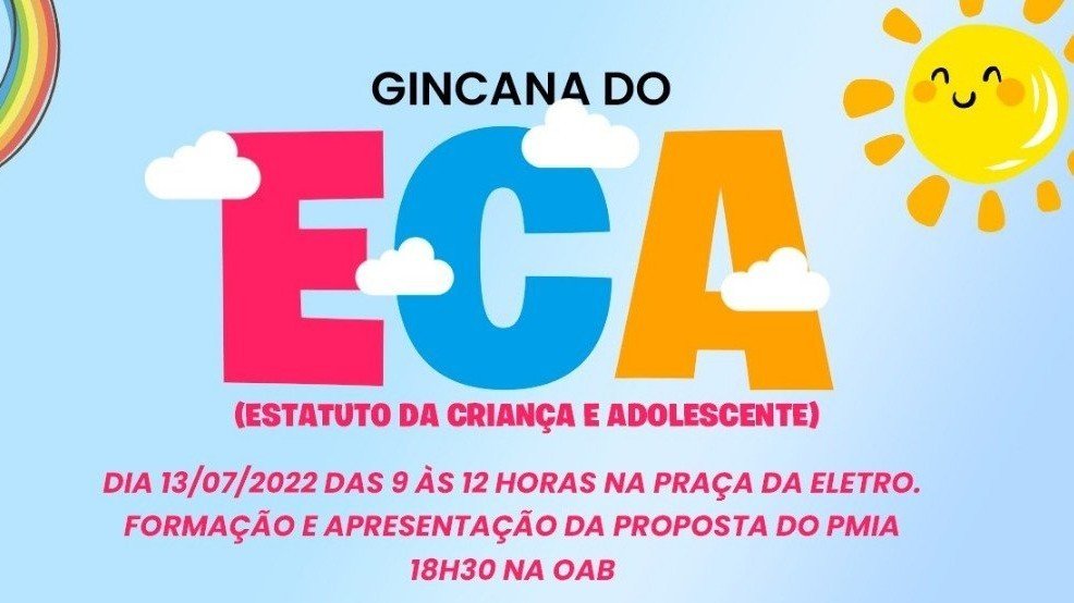 Gincana do ECA (Estatuto da Criança e do Adolescente)