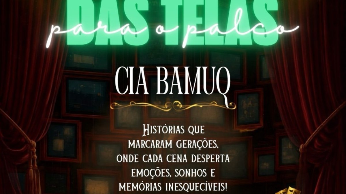 CIA BAMUQ apresenta espetáculo de dança "Das Telas para o Palco"