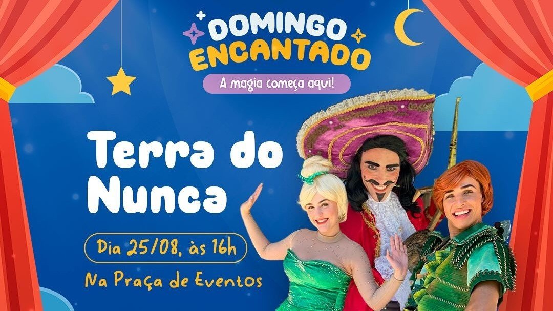 A Terra do Nunca - Domingo Encantado