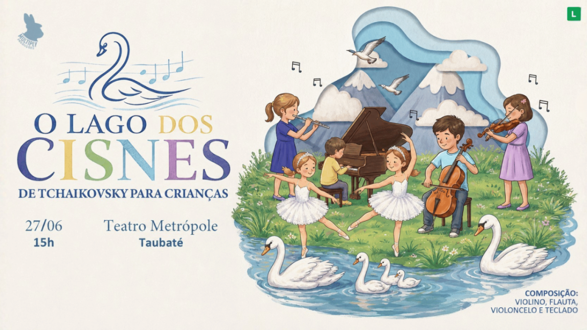 Concerto Infantil Lago dos Cisnes em Taubaté