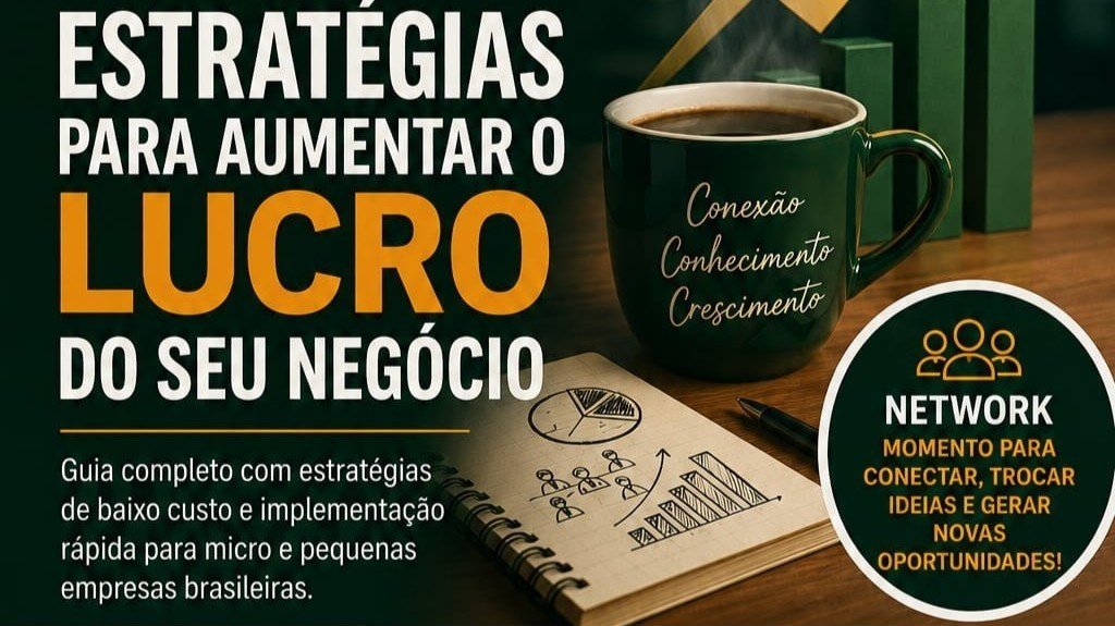 Palestra: Estratégias para Aumentar o Lucro do Seu Negócio