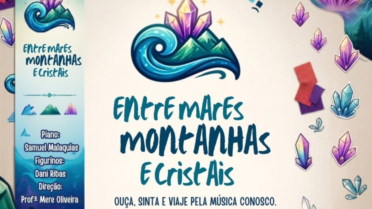 Coral Juvenil de Taubaté apresenta “Entre Mares, Montanhas e Cristais”