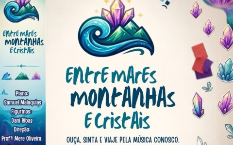 Coral Juvenil de Taubaté apresenta “Entre Mares, Montanhas e Cristais”