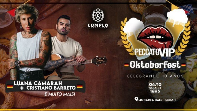 Peccato VIP 10 Anos Oktoberfest