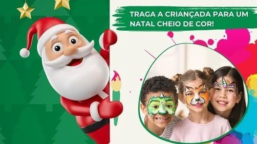 Pintura de Rosto na Praça