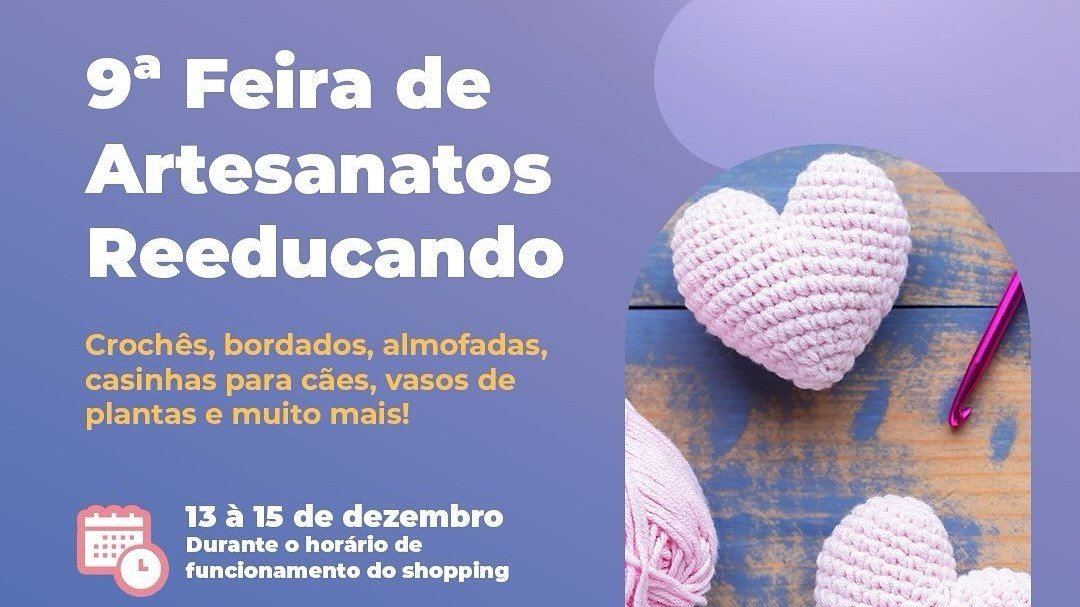 9ª Feira de Artesanatos Reeducando