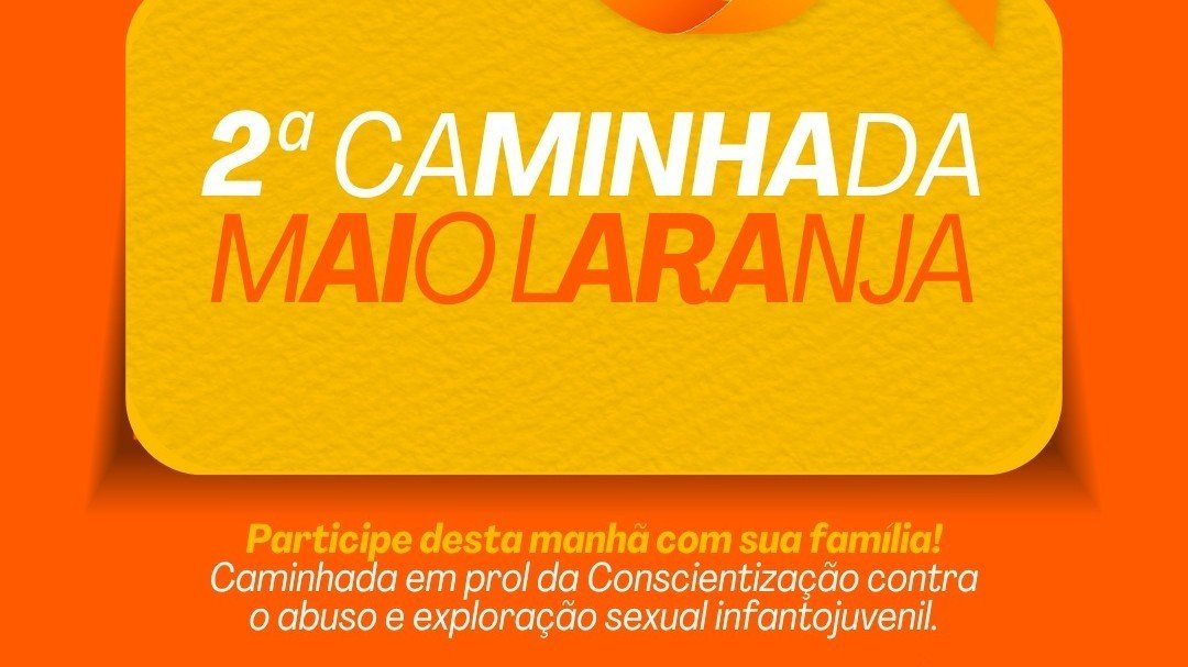 2ª Caminhada Maio Laranja