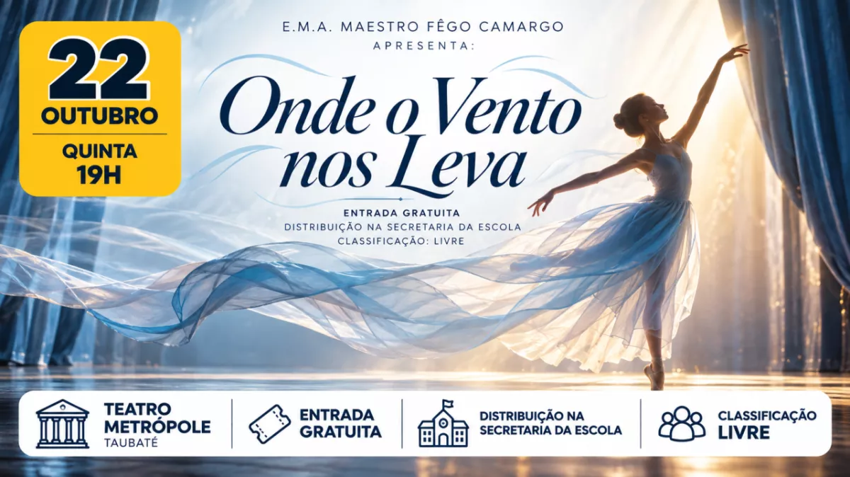 Espetáculo “Onde o Vento nos Leva”