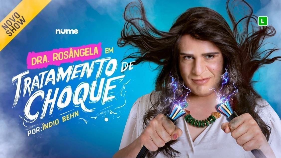 Índio Behn, Dra. Rosângela em “Tratamento de Choque” 