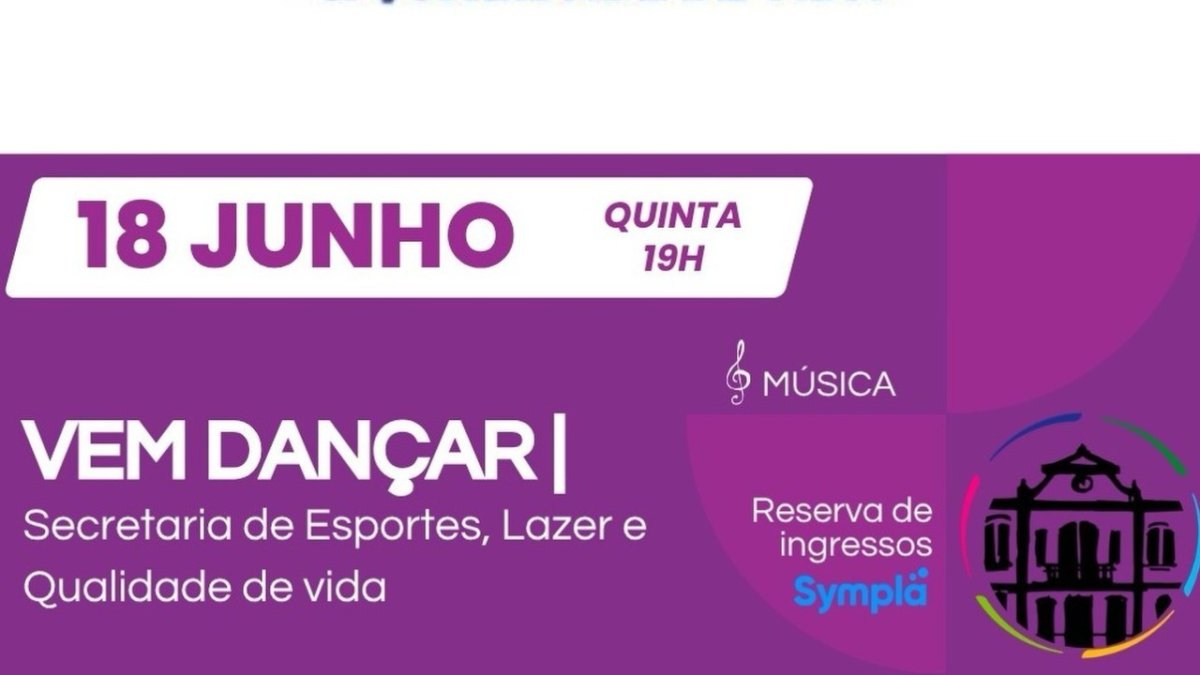 Vem Dançar apresenta espetáculo gratuito em Taubaté