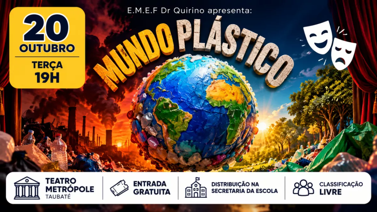 Espetáculo “Mundo Plástico” no Teatro Metrópole