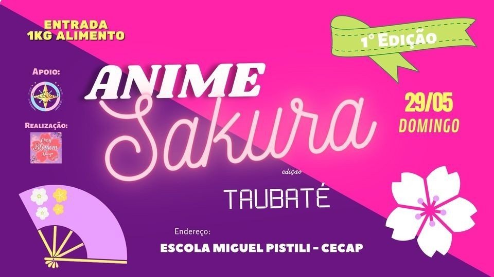 ANIME SAKURA edição TAUBATÉ