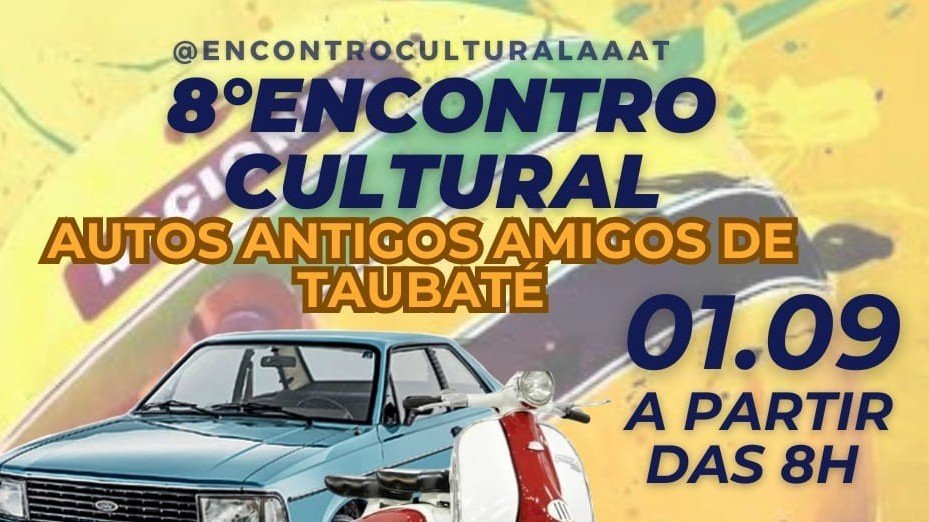 8º Encontro Cultural - Carros Anigos e Rock