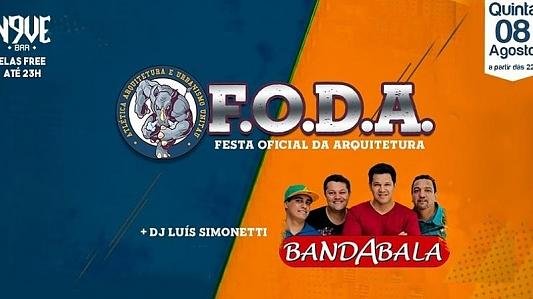 Festa Oficial da Arquitetura | Elas Free até 23h
