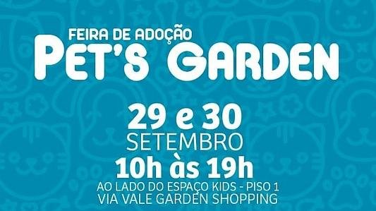 Feira de adoção de pets