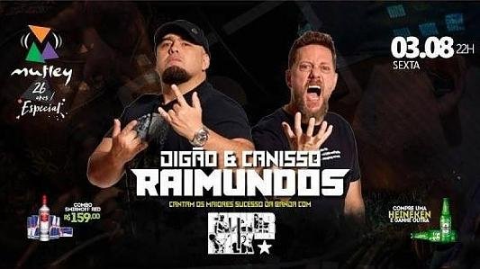 Digão e Canisso Raimundos com Father Milk Reunion