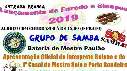 Lançamento de Enredo e Sinopse 2019