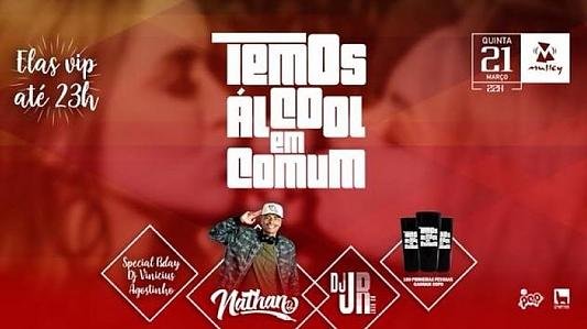 Temos ÁLCOOL em comum