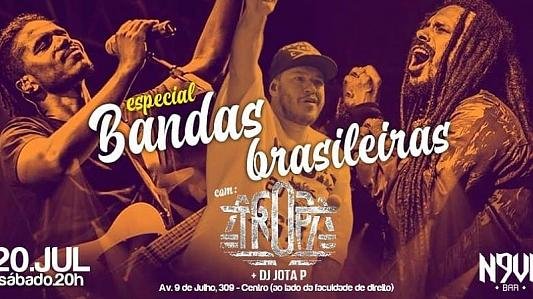 A TROPA Especial Bandas Brasileiras no N9VE BAR