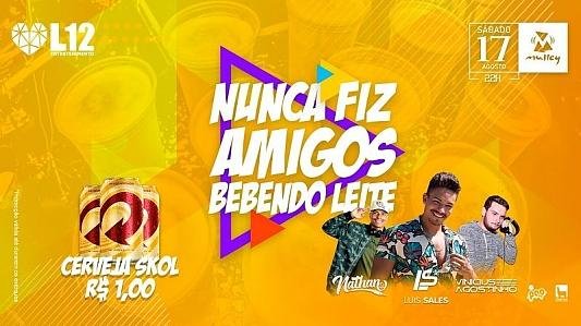 Nunca Fiz Amigos Bebendo Leite | Cerveja Skol R$1,00