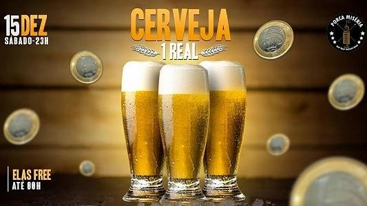 Cerveja 1 Real