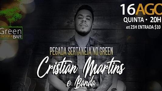 Pegada Sertaneja NO GREEN c/ Cristian Martins