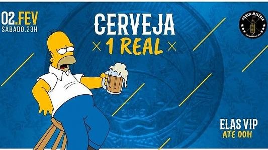 Cerveja 1 Real 
