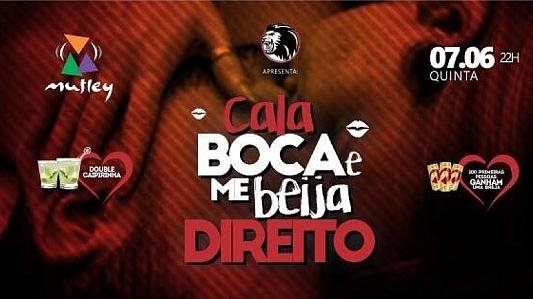 Cala a boca e me beija DIREITO